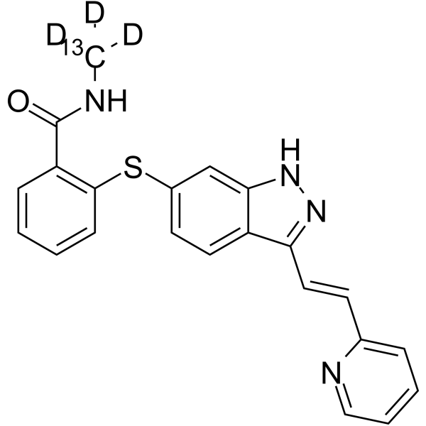 Axitinib-13C,d3 (AG-013736-13C,d3) 1261432-00-1